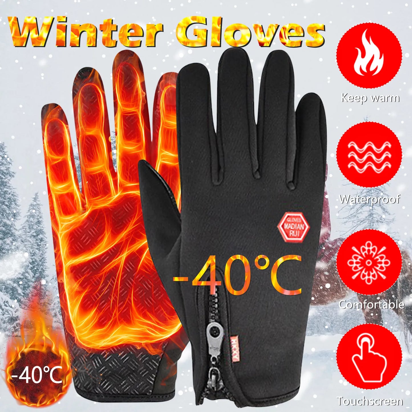 The Perfect Thermal Gloves For Winter!! – Moby Masters LLC